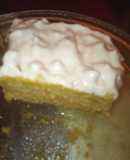 Merengue con almíbar de cambur