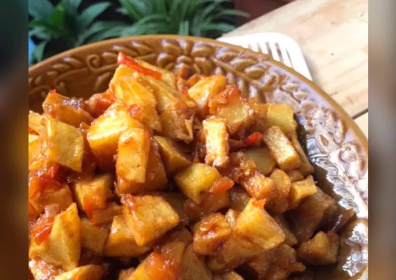 Sambal goreng kentang simpel
