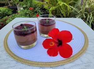 Una foto de Cheesecake de Nutella en vasos