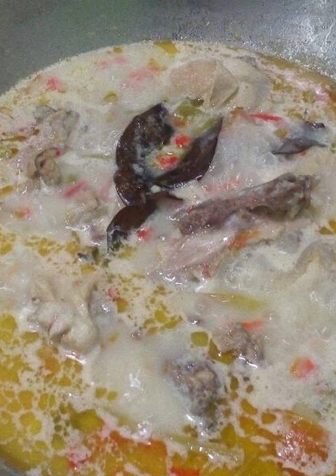 Foto resep Garang Asem Ayam tanpa bungkus daun pisang