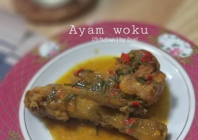 Resep Ayam woku (pejantan) Anti Gagal