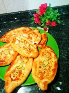 صورة لوصفة البيتزا التركية