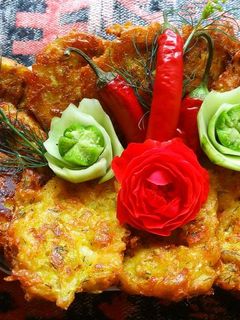 O poză a rețetei Frittelle de dovlecei.