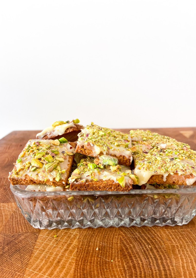 Una foto de Galletitas de pistacho