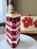 Christmas Cake (Red Velvet Cake)