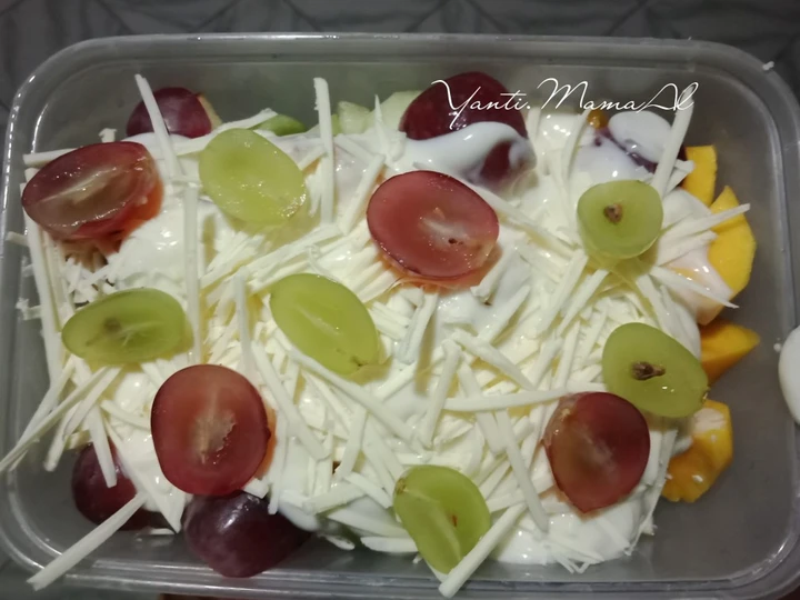 Cara Gampang Membikin Resep Salad Buah mayo yang Bisa Manjain Lidah Anti Ribet, Lezat Sekali