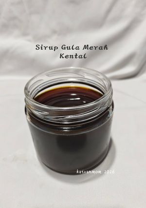 Foto resep Sirup Gula Merah Kental