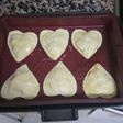 Corazones de hojaldre rellenos de chistorra