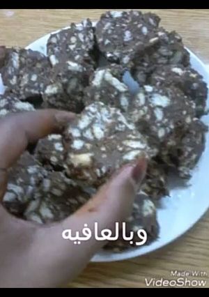 صورة لوصفة حلى سهل لذيذذ💖💖