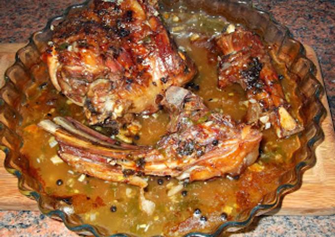 Cordero asado Receta de La Cuchara En la Maleta- Cookpad