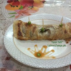 A picture of Paratha Roll With leftOver AlooQeema.