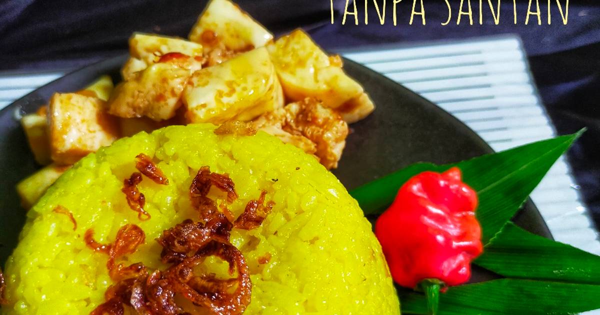 Resep Nasi Kuning Tanpa Santan Oleh Sakli Abdi - Cookpad