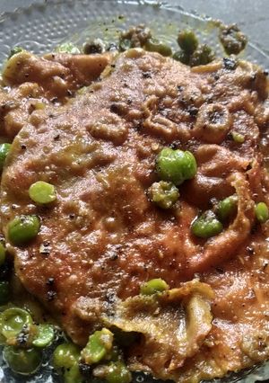 কড়াইশুঁটি সহযোগে মশলা পাঁপড় (koraishunti moshla papad recipe in Bengali) রেসিপির প্রধান ছবি