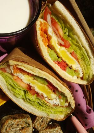 A picture of Healthy Sandwich.