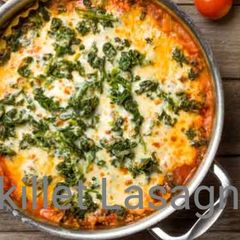 A picture of Skillet Lasagna.