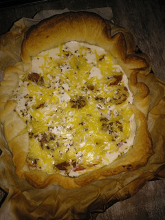 Una foto de Quiche vegetal