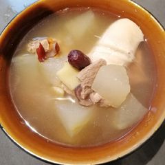 A picture of Winter Melon Soup.