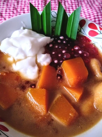 Langkah Gampang Menyiapkan Resep Kolak labu kuning, pisang, bubur sumsum, mutiara yang  Bikin Ketagihan Anti Ribet, Bikin Ngiler