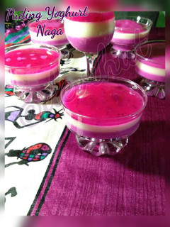 Foto resep Puding Yoghurt Naga