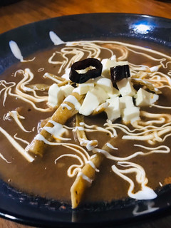 Una foto de Sopa de frijol