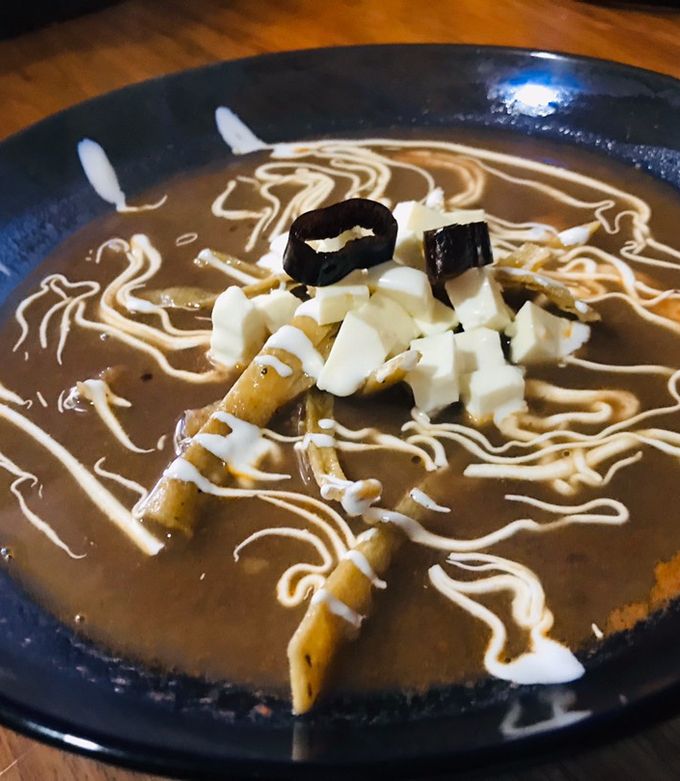 Una foto de Sopa de frijol