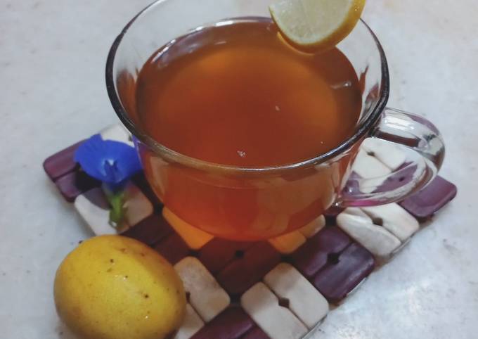 Resep Hot Lemon Tea Oleh Iis Cookpad 