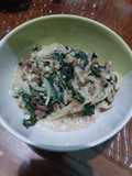 Bayam Daging Keju