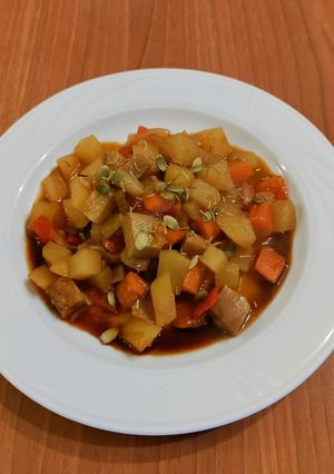 Foto di Seitan con patate