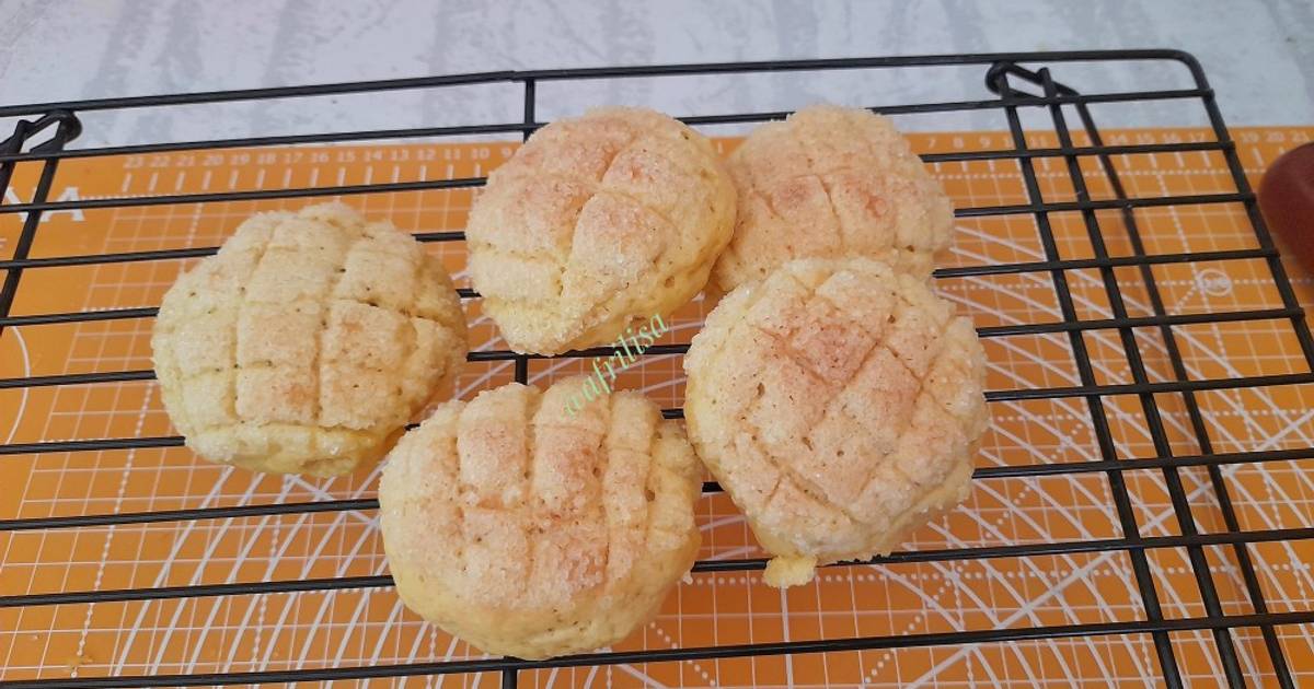Resep Roti Melon Dorami oleh Afrilisa Cookpad