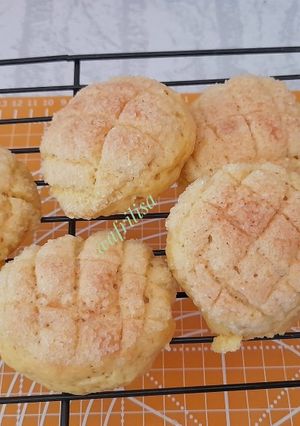 Foto resep Roti Melon Dorami