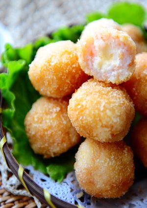 黃金起司蝦球 的食譜成品照片