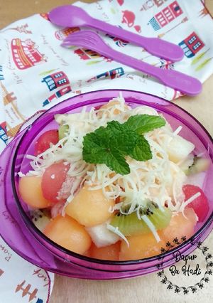 Foto resep Salad Buah Simple