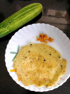 உடனடி வெள்ளரிக்காய் தோசை செய்முறை முக்கிய புகைப்படம்