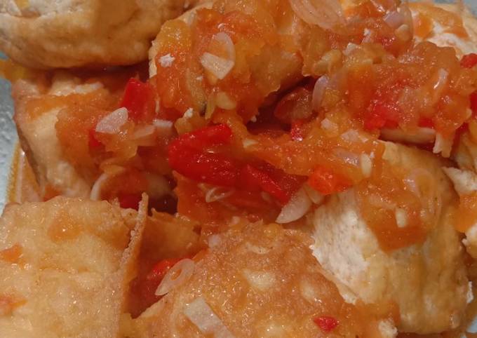 Resep Tahu Bumbu Tomat Oleh Susan Susanti Cookpad