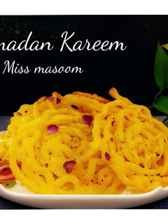 عکسی از دستور زولبیا رمضان با تمام نکات