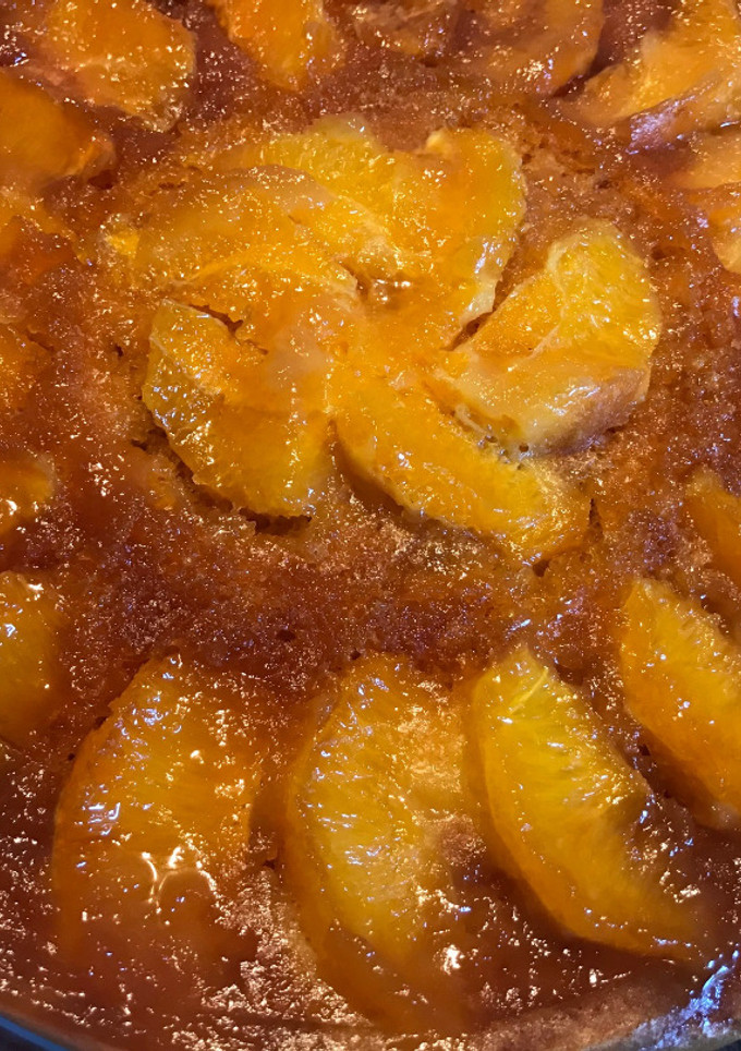 Una foto de Bizcocho de naranja