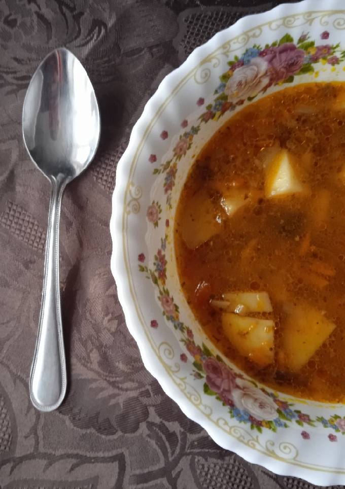 Суп з чорносливом