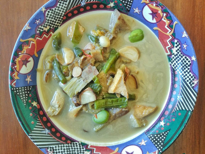 Resep Sayur Santan Keluwih Petai, Enak