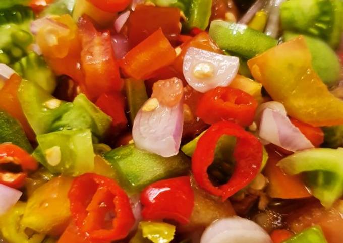 Cara Membuat Sambal Dabu-dabu Irit Anti Gagal