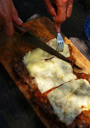 Una foto de Matambre a la pizza