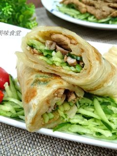 醬燒肉絲捲❤一菜兩吃❤ 的食譜成品照片