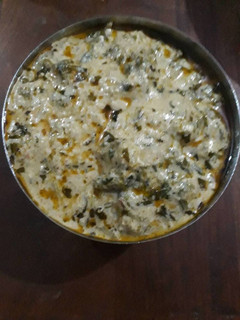 मेथी मलाई मटर माइक्रोवेव में बनी (Methi malai mutter in microwave recipe in hindi) रेसिपी मुख्य फोटो