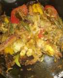 Mix veg cheese stir fry