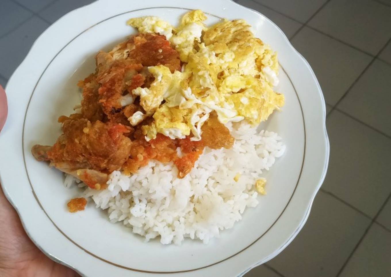 Ayam geprek
