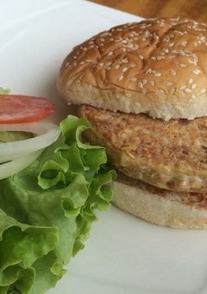 Una foto de Hamburguesas de atún