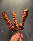 Thịt nướng lá móc mật