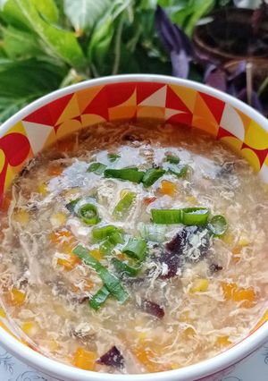 Foto resep Sup Telur Jagung