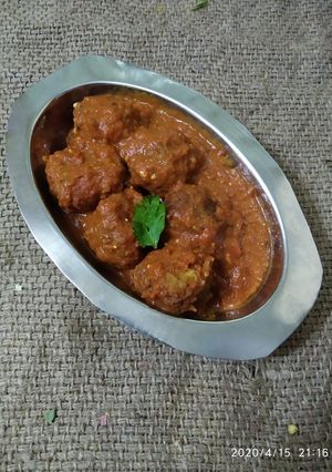 દૂધી ની કોફતા કરી રેસીપી મુખ્ય ફોટો