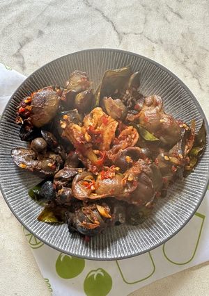 Foto resep Balado Hati Ampela