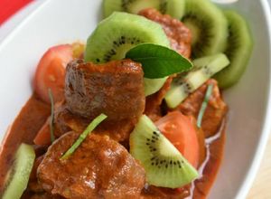 Gambar Asam Pedas Ikan Pari dengan Kiwi